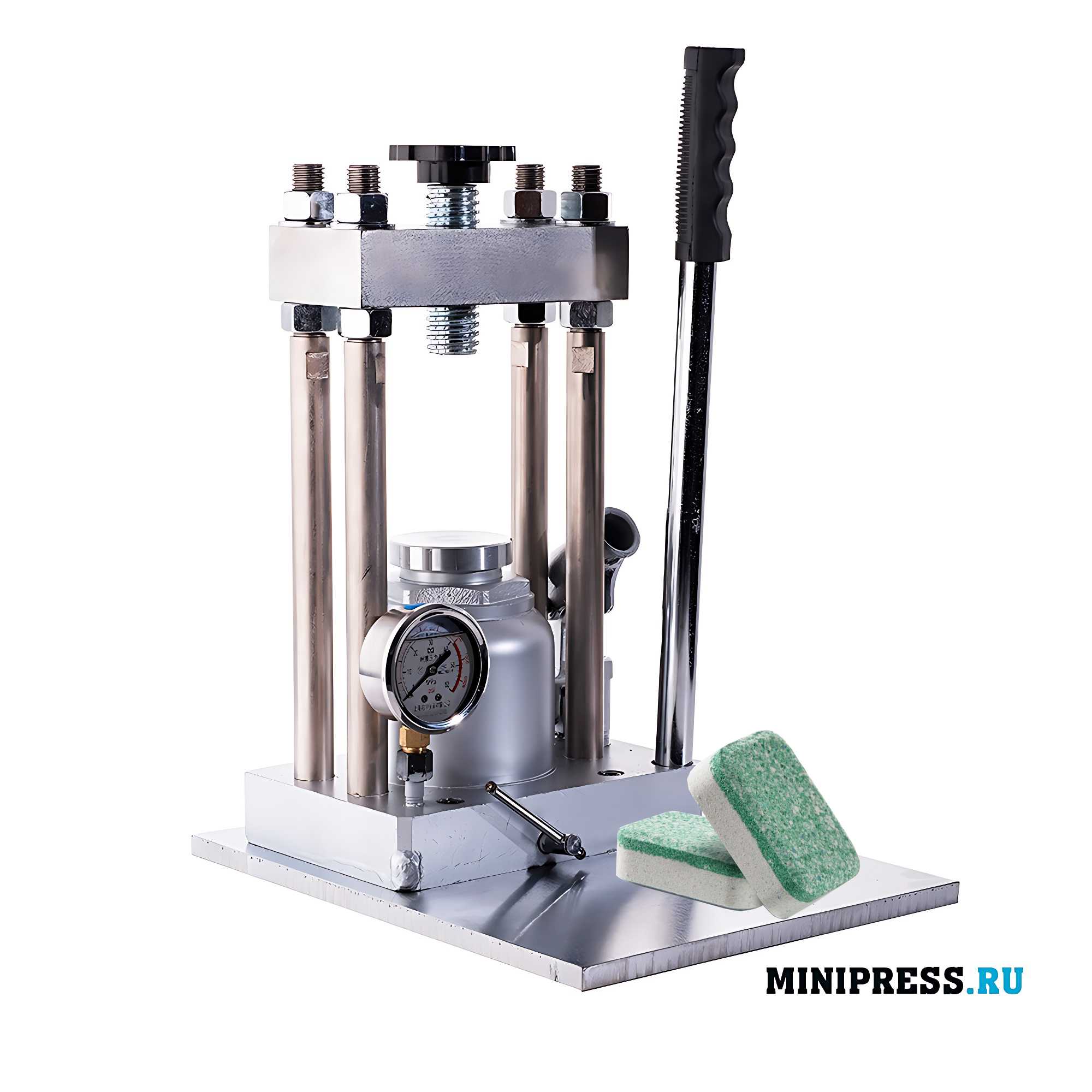 Laboratory Hydraulic Tablet Press for dishwashers R-40-1