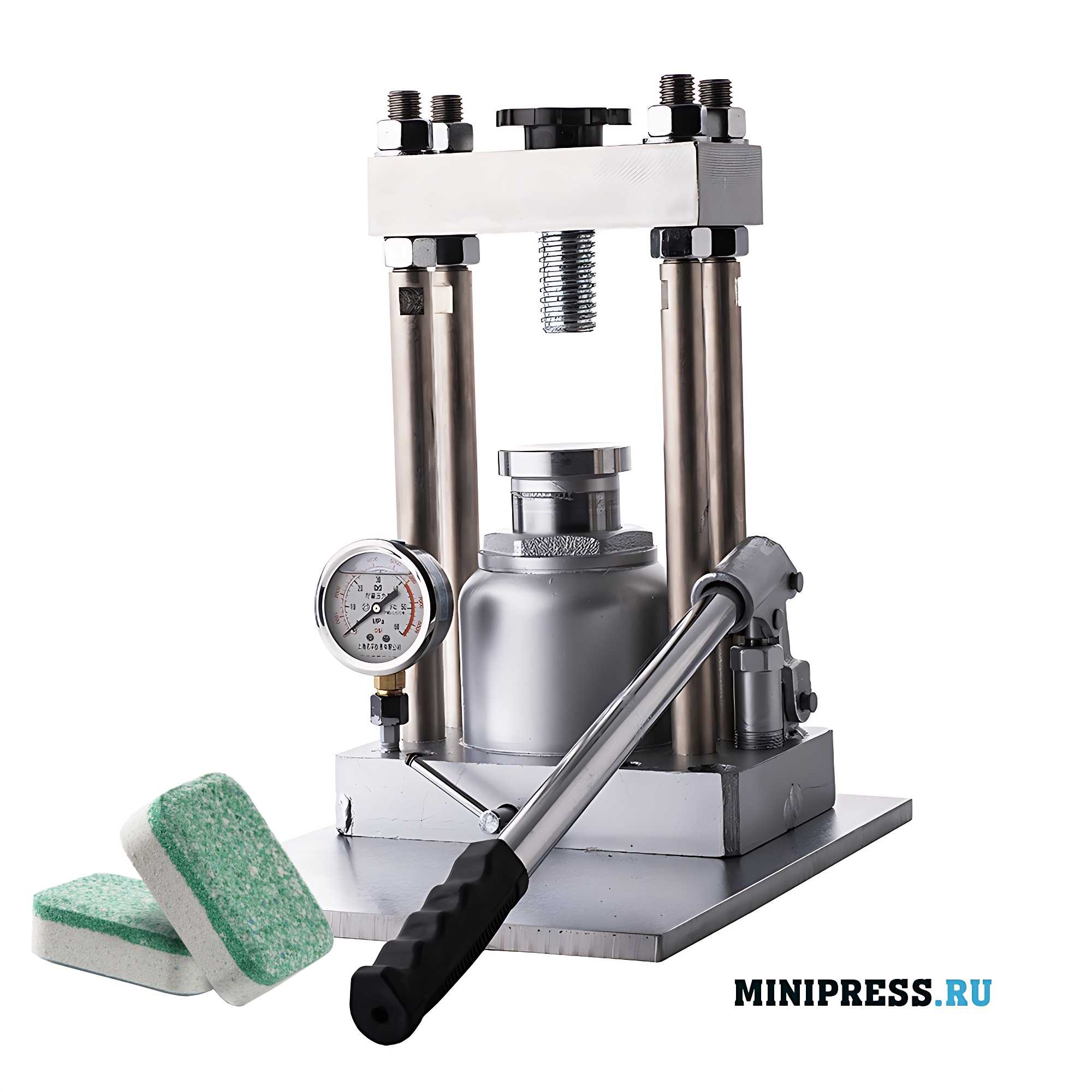 Laboratory Hydraulic Tablet Press for dishwashers R-40-1