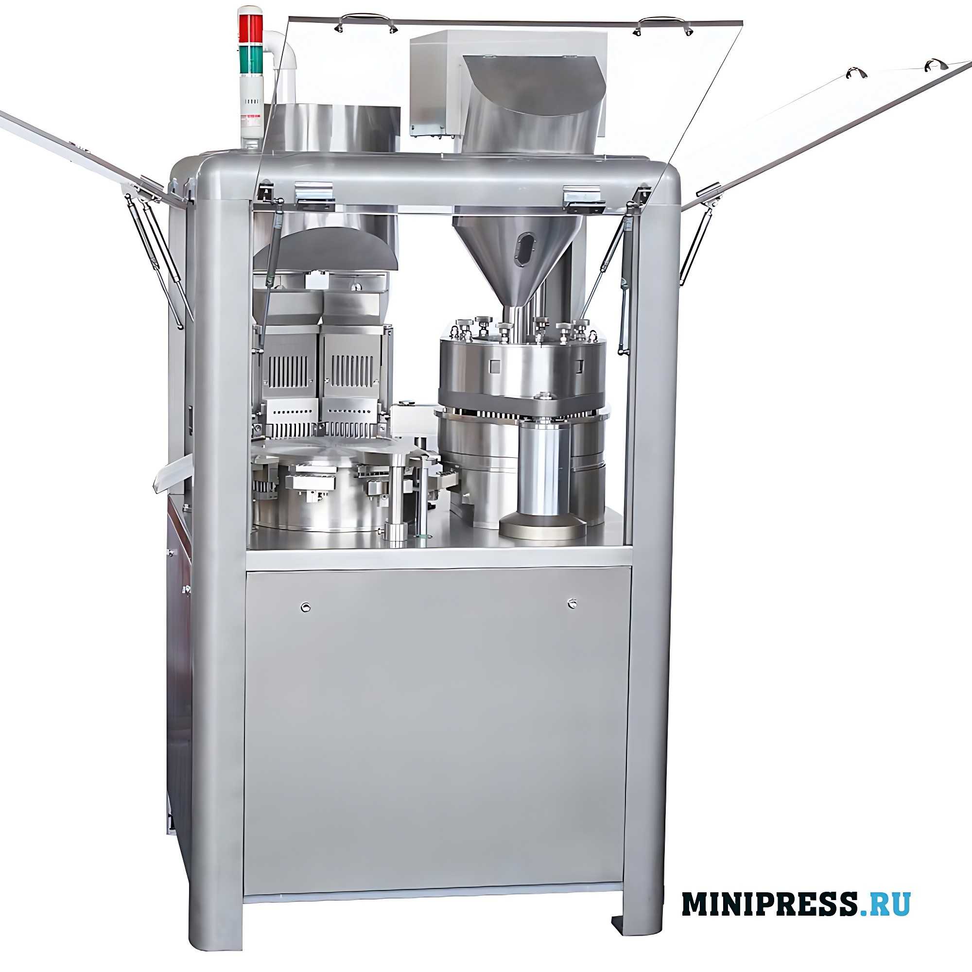 Automatic capsule filling machine NJ-80 Minipress.ru Automatic capsule filling machine NJ-80