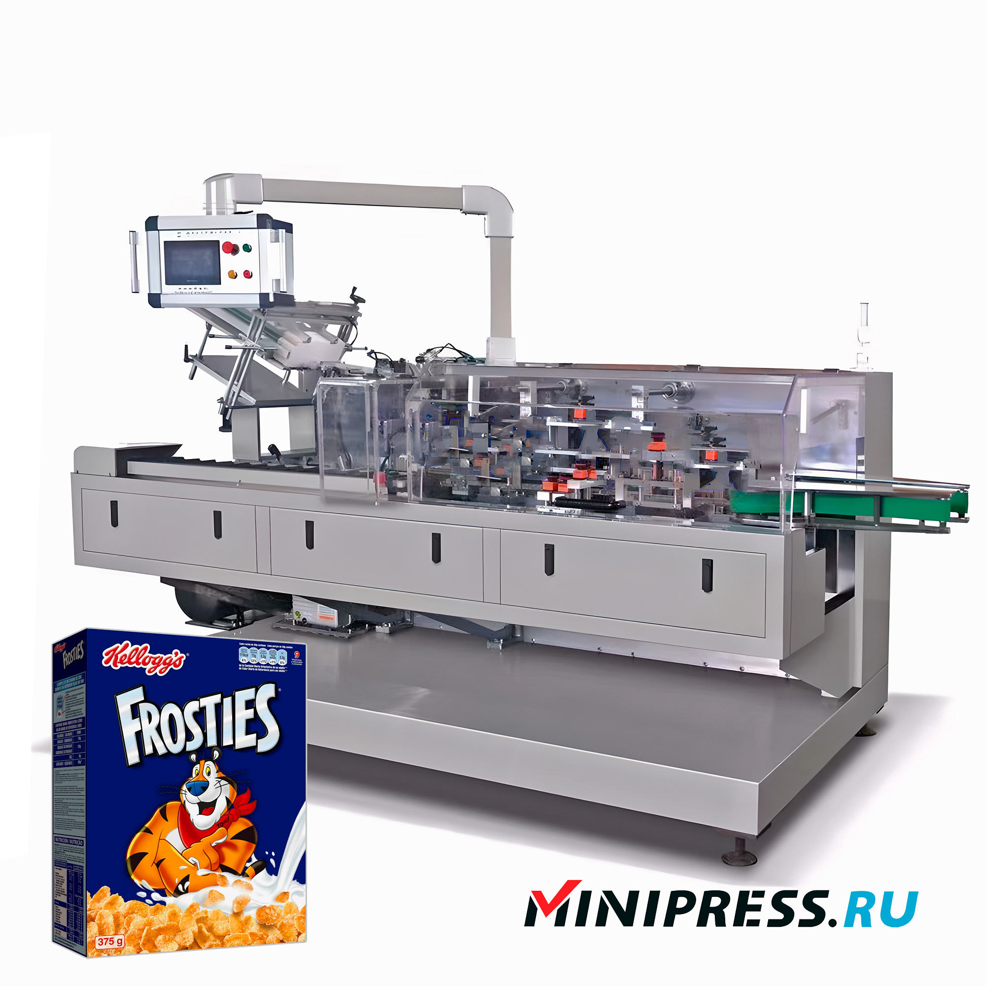 Automatic Cartoning Machine for Big Boxes KJ-33