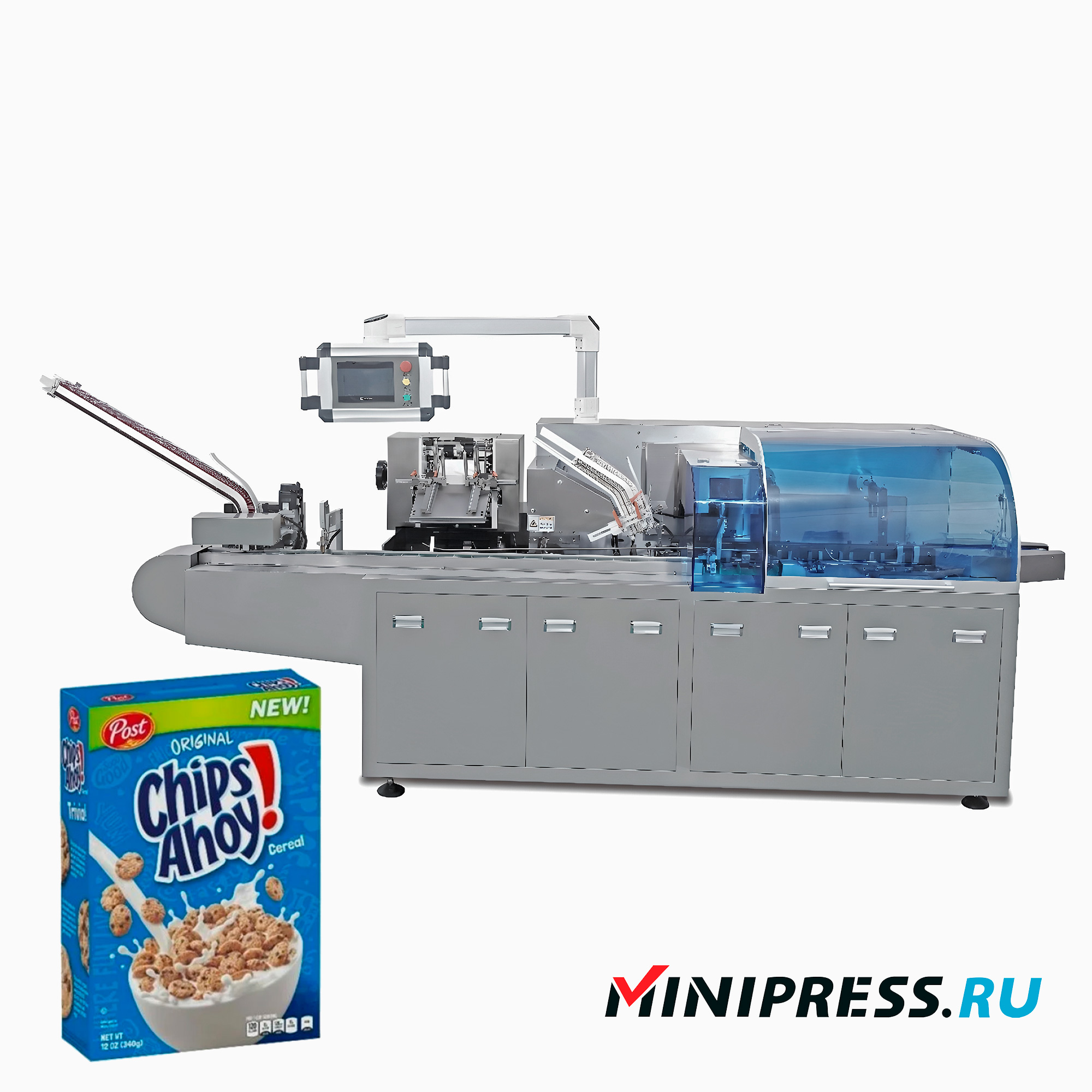 Automatic cartoning machine for large boxes KZ-30