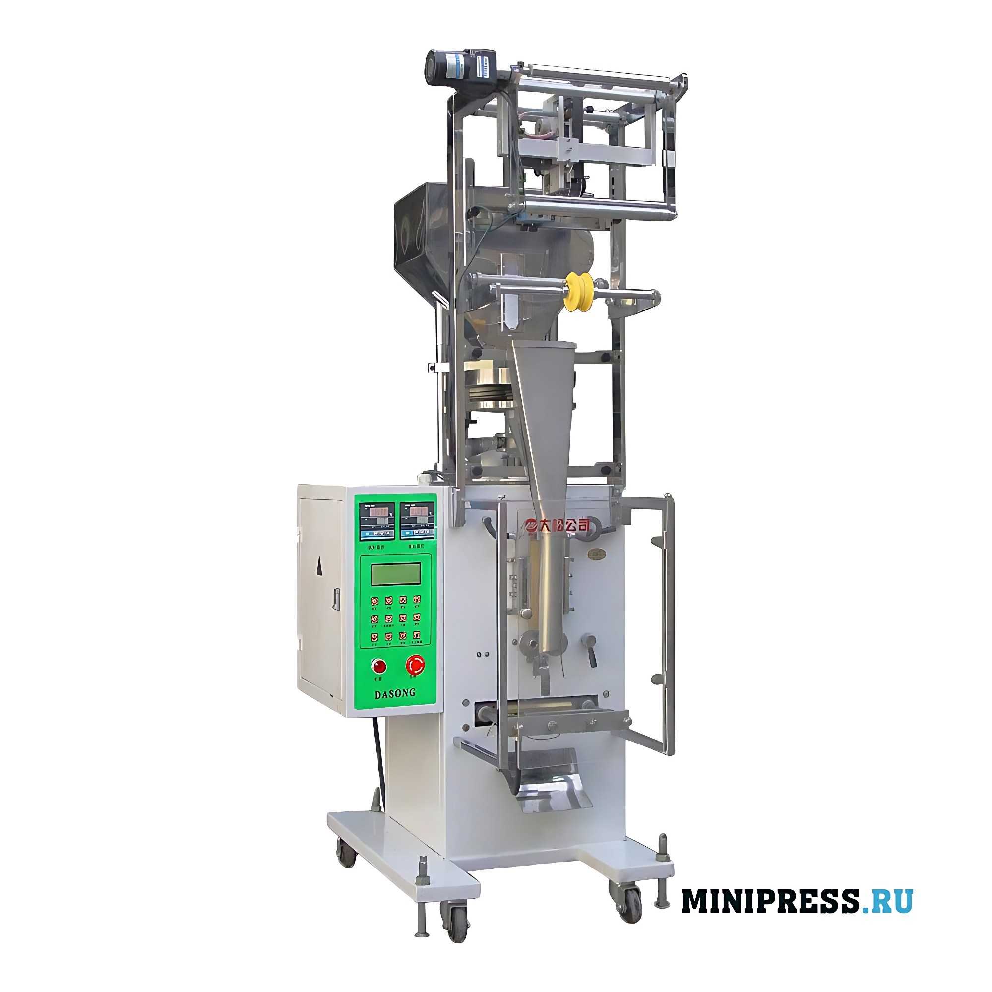 Automatic equipment for powder packing BD 21