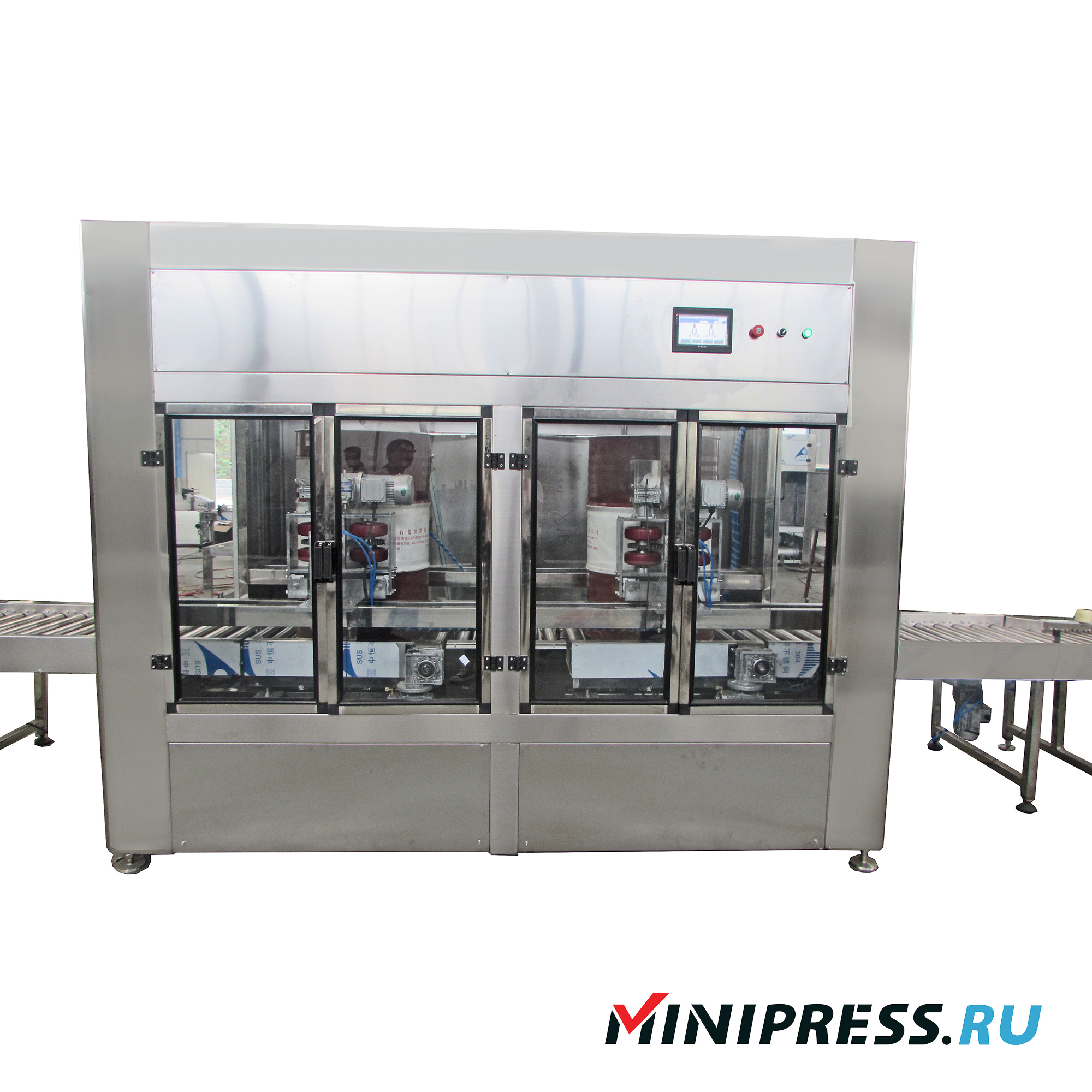 Automatic filling line for 200 liter barrels JF-20