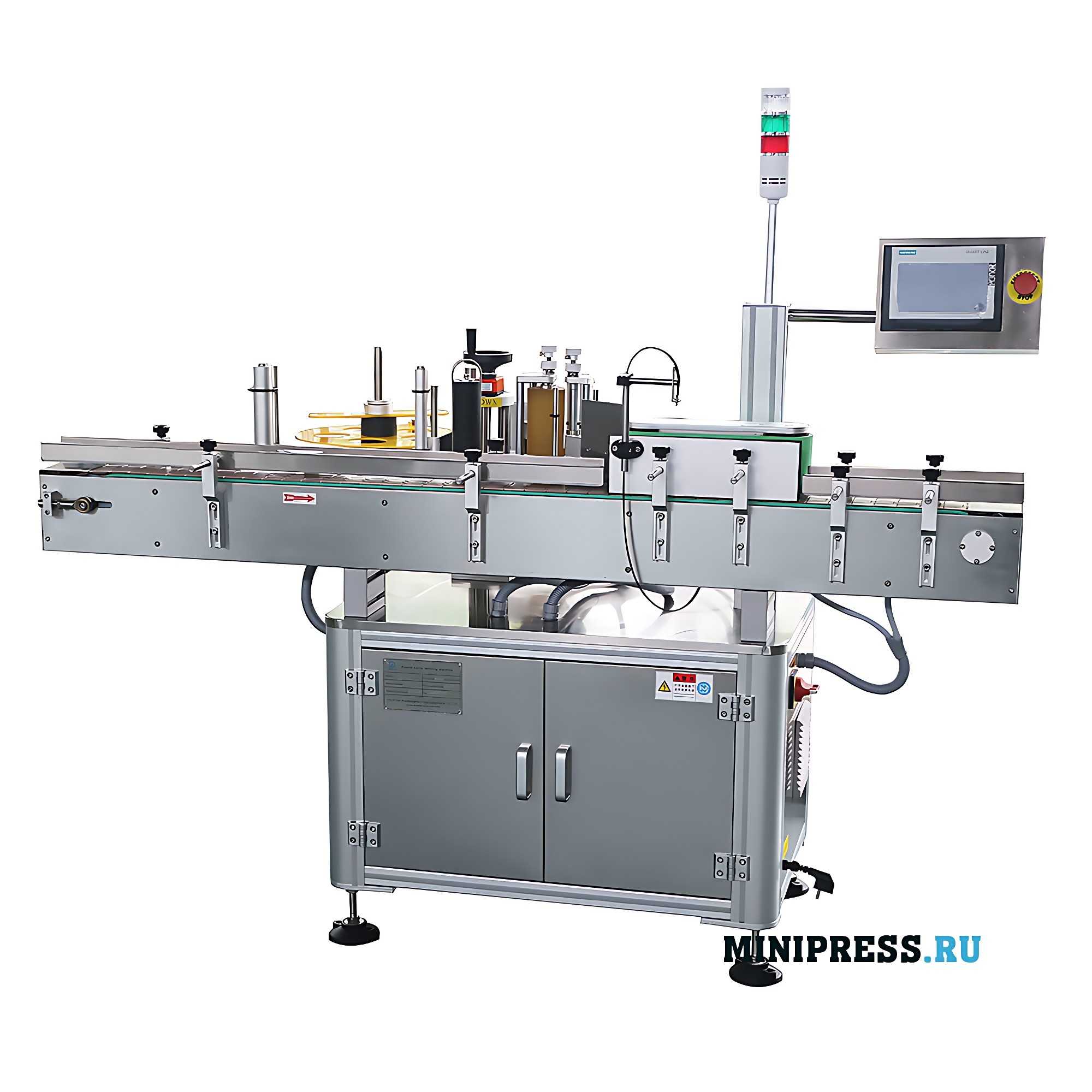 Automatic labeling machine for round bottles LM-10