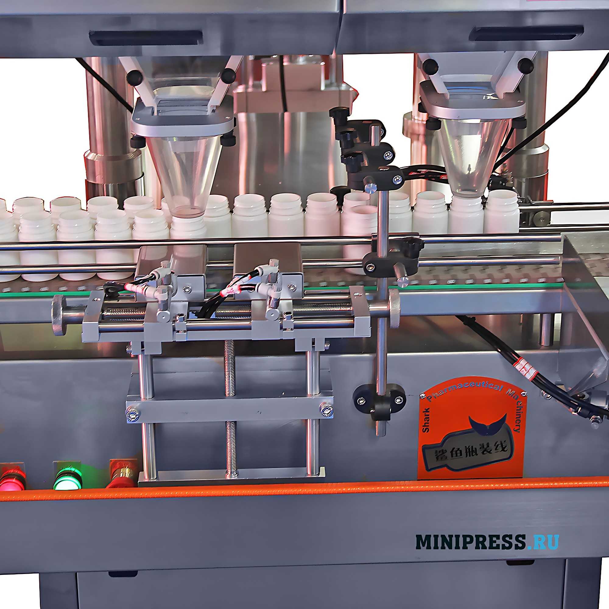 Automatic tablet and capsules counting and filling machine FF-02