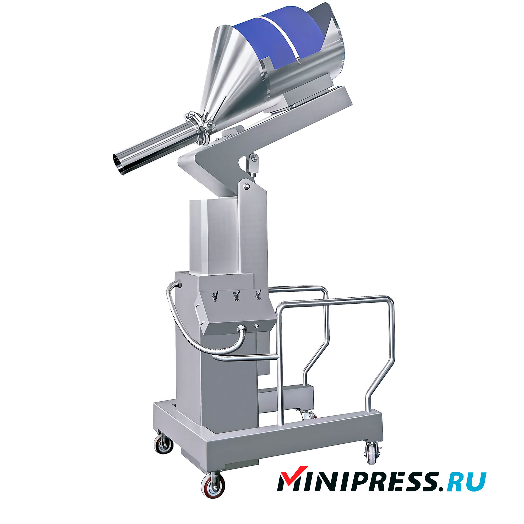 Automatic tipper for pharmaceutical powder containers FTA-15