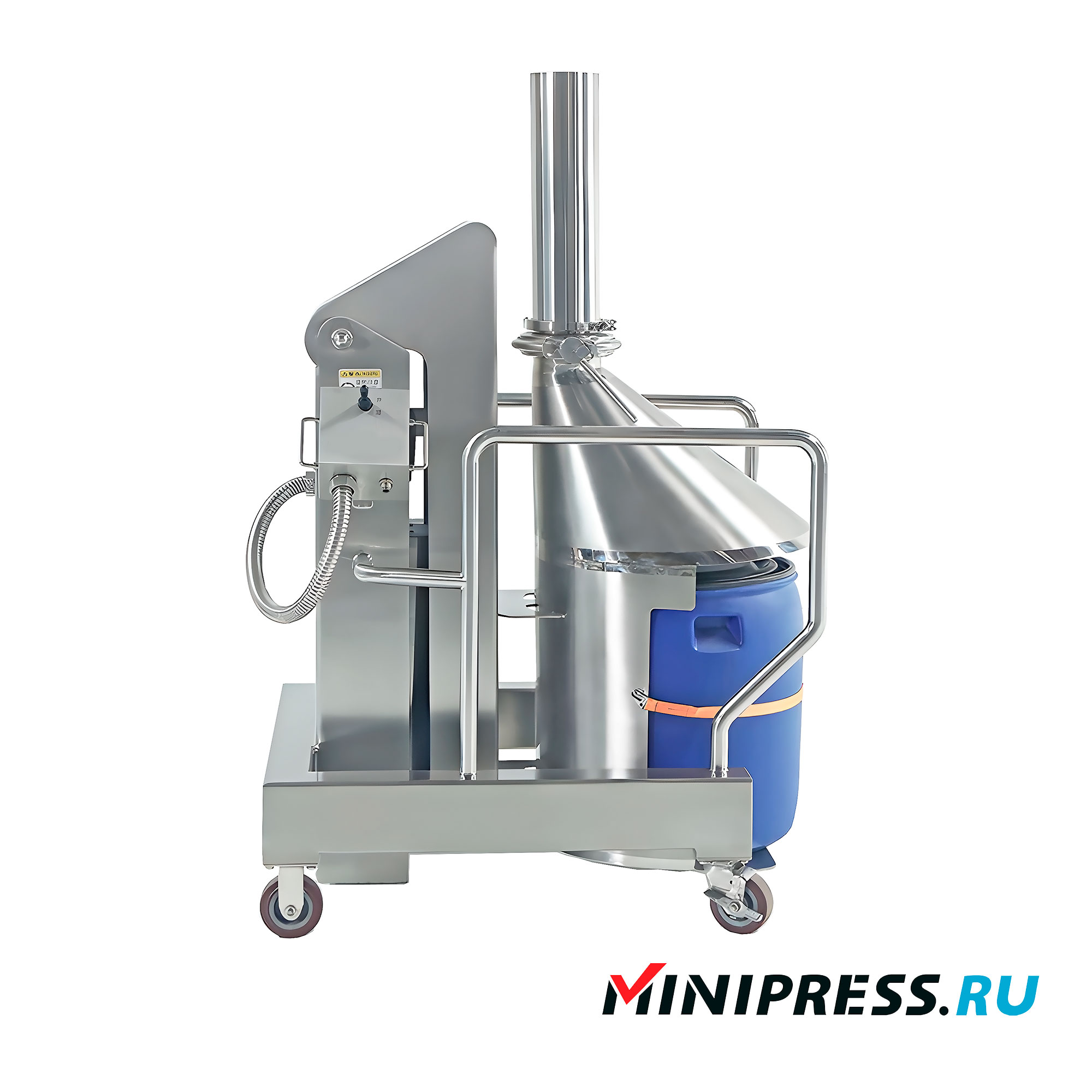 Automatic tipper for pharmaceutical powder containers FTA-15