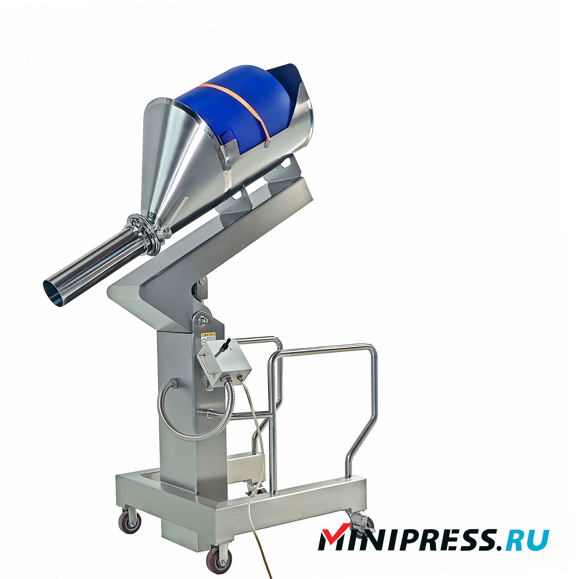 Automatic tipper for pharmaceutical powder containers FTA-15