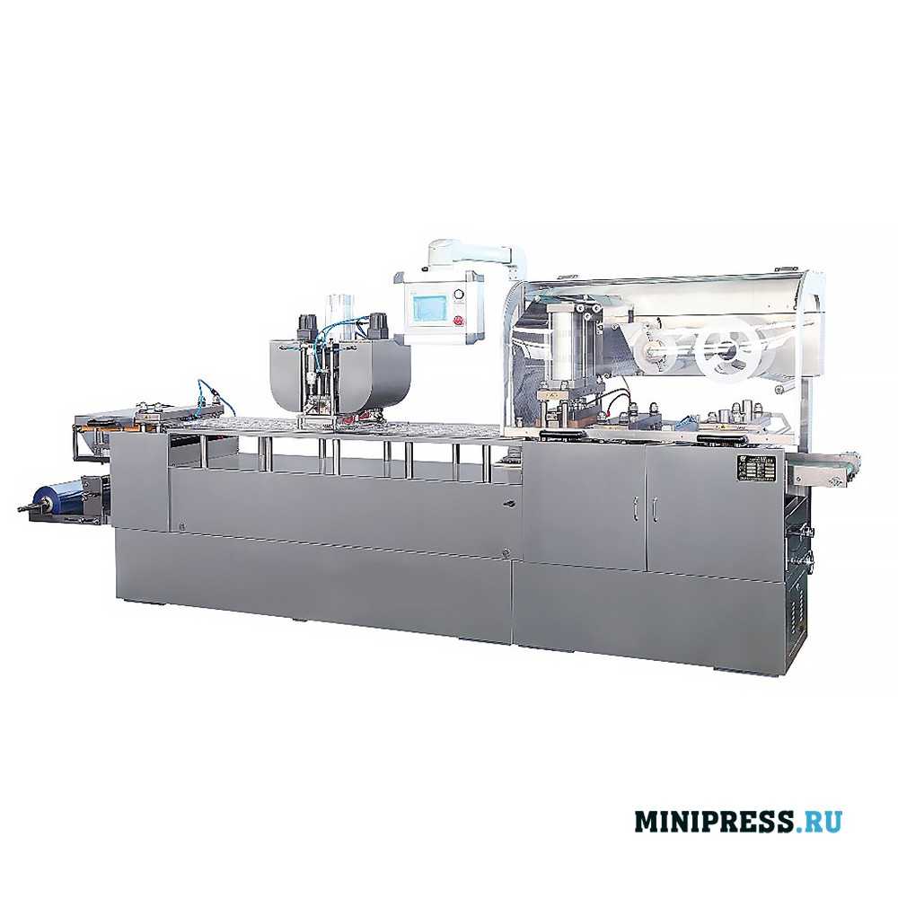 Blister packing machine for portioned products NM-25