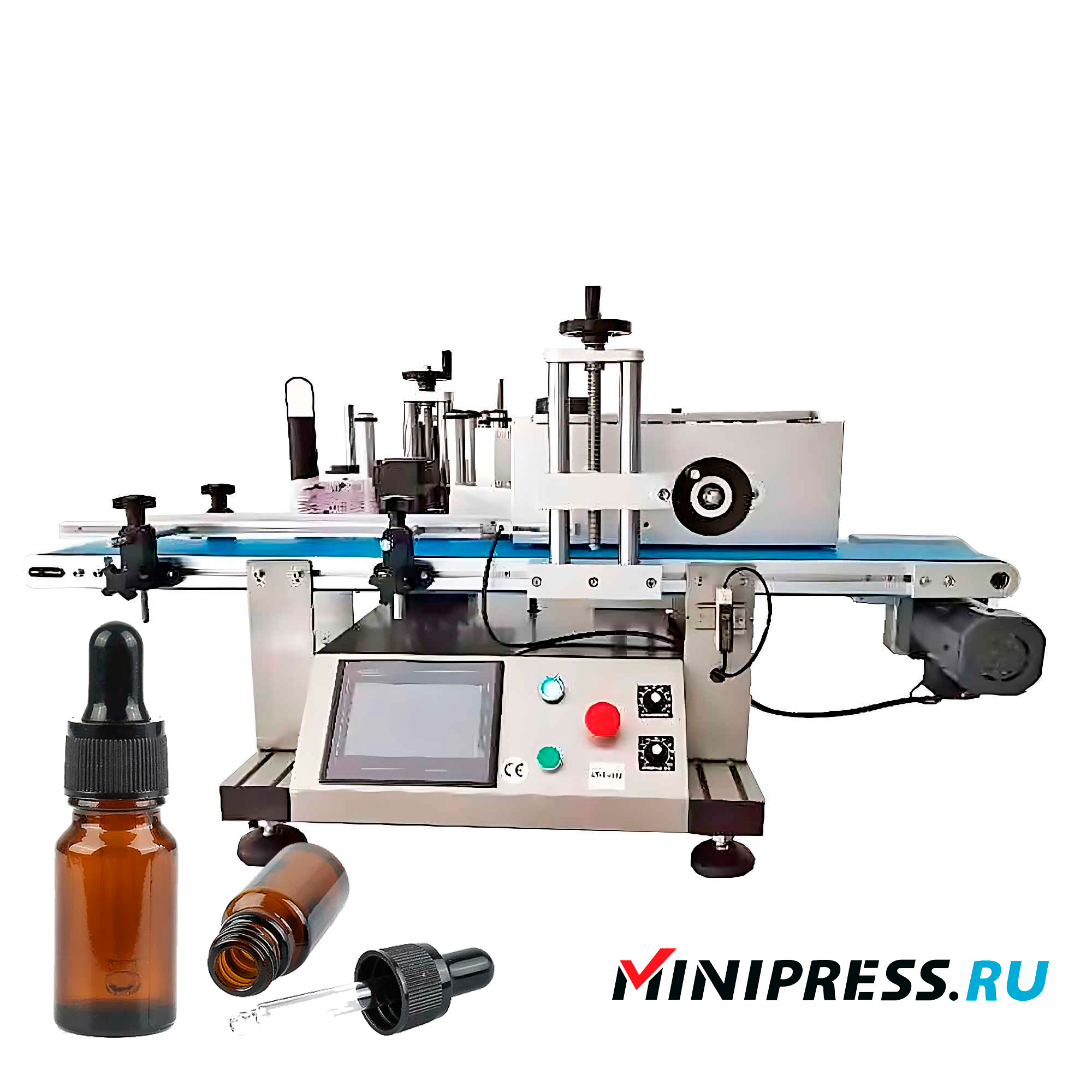 Glass Bottle Filling and Labeling Line with Pipette GXL-35