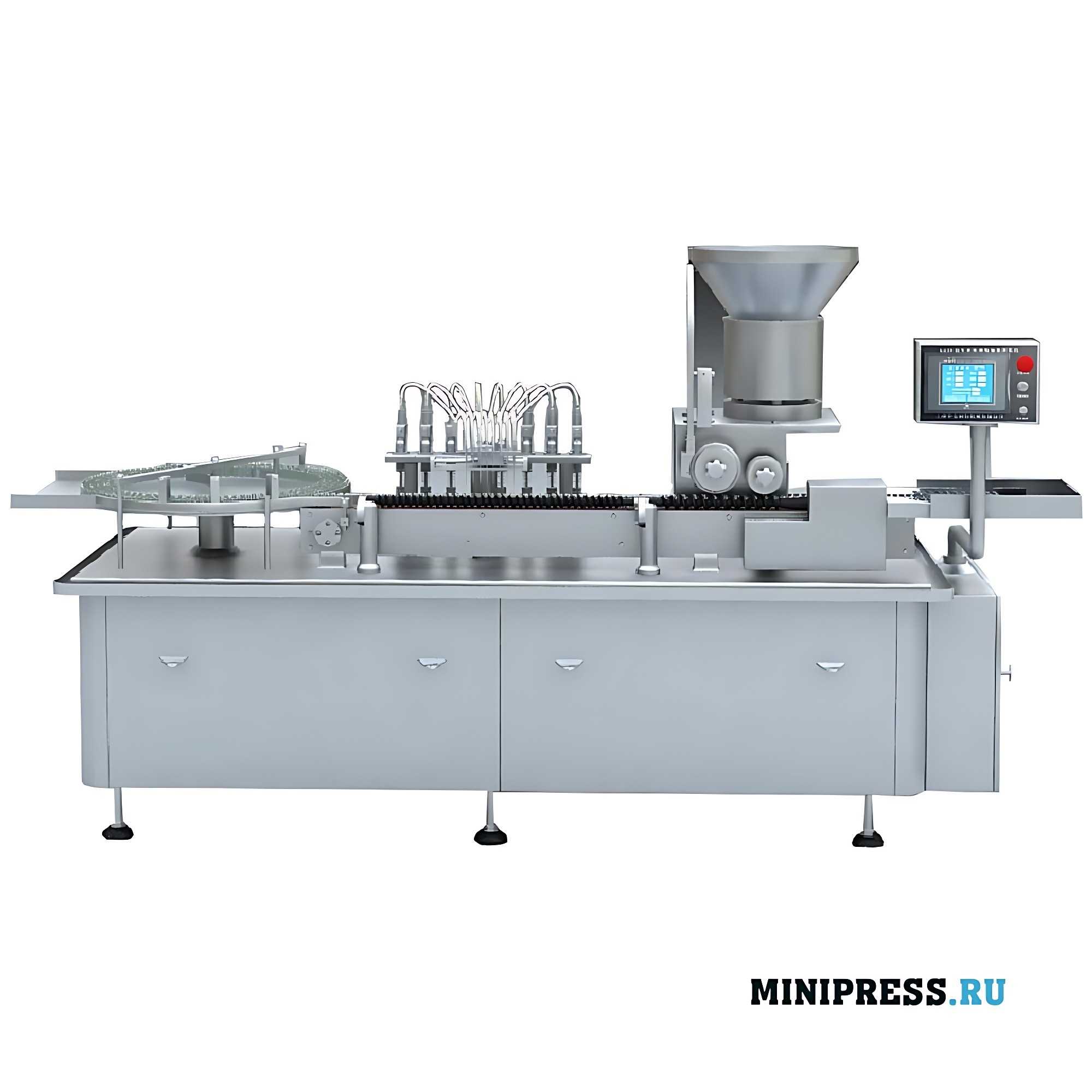 High-speed equipment for filling and capping ZHP GS1