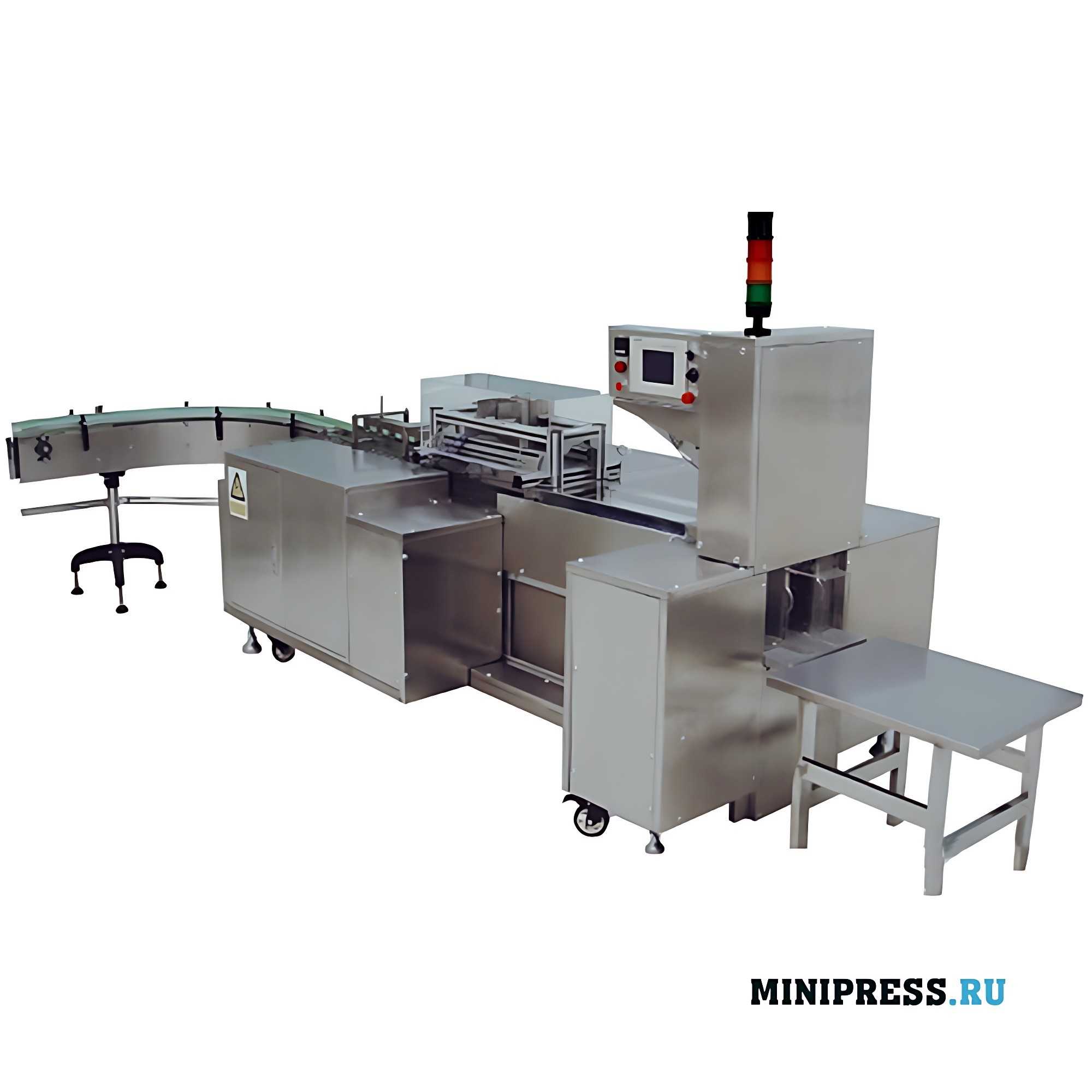 Horizontal high-speed equipment for wrapping with cellophane BSP 30