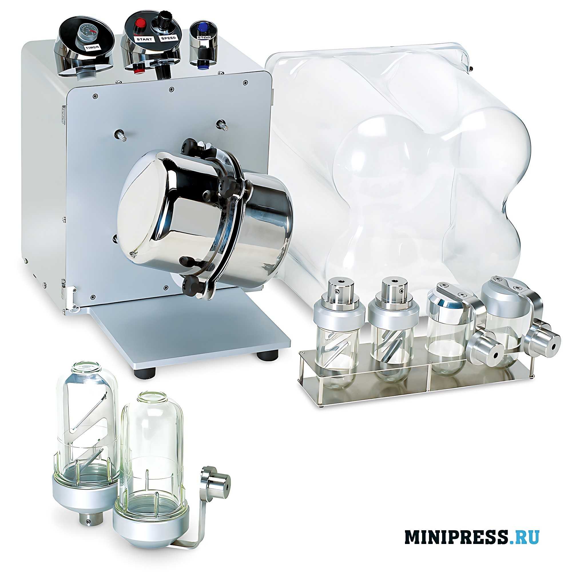 Multifunctional laboratory powder mixer ITA-07