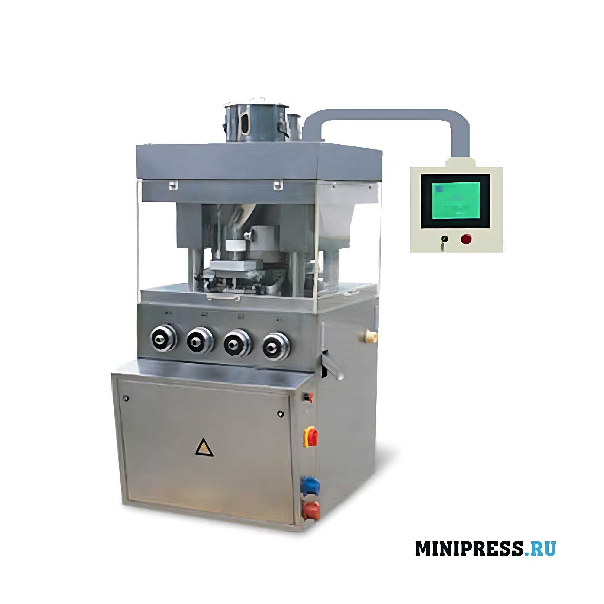 Rotary tablet press with programmable speed LPU G 45A