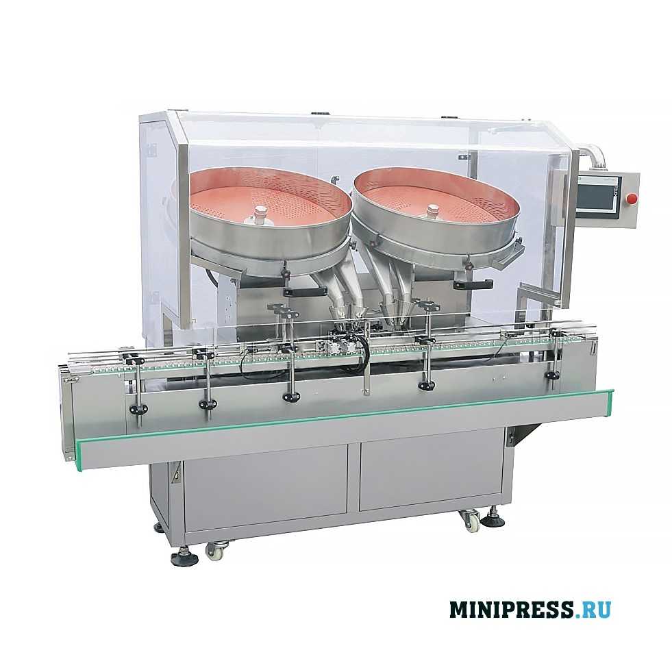 Tablet and capsule counting and filling machine FD-06