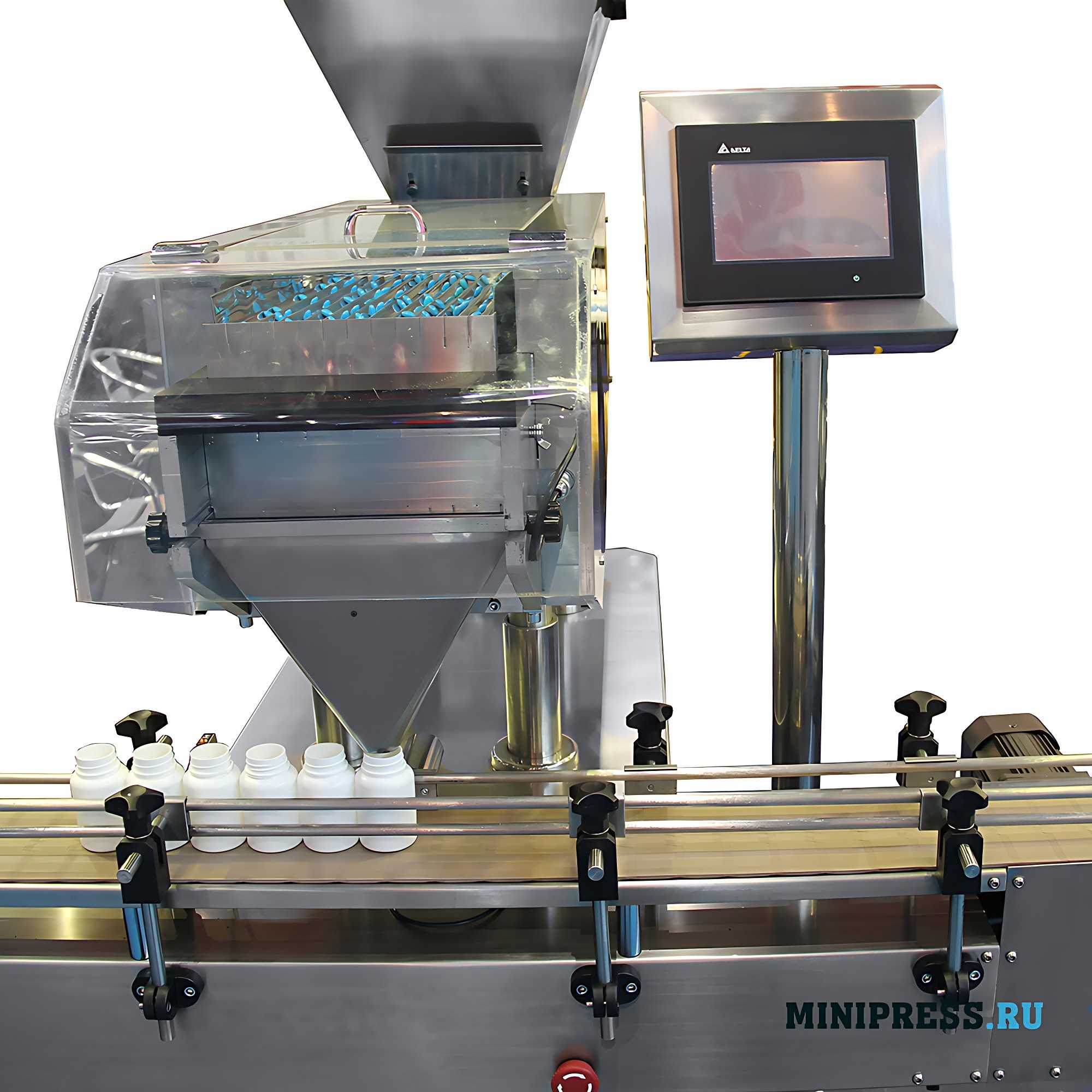 Tablet and capsule counting and filling machine FF-04