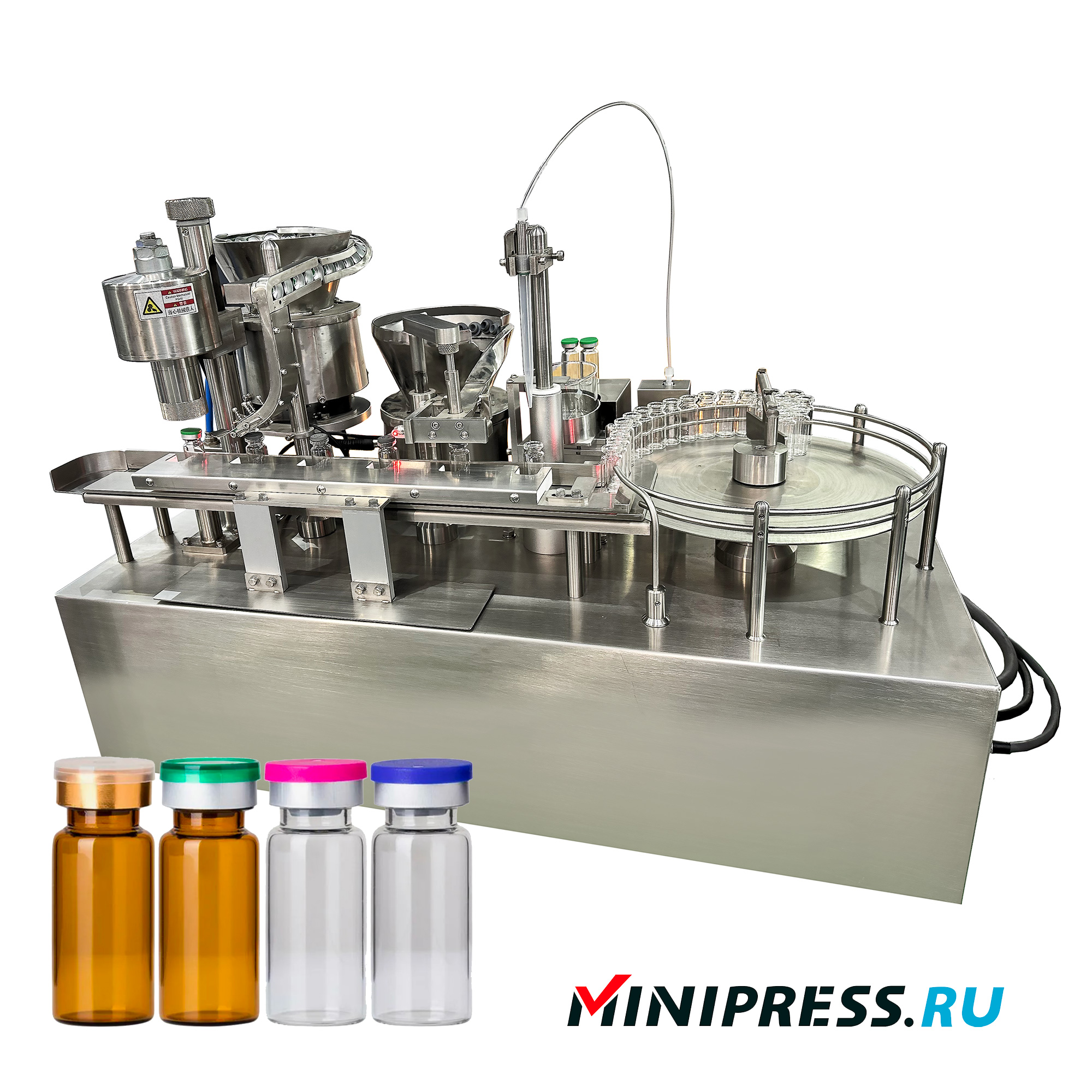 Tabletop Automatic Penicillin Vial Filling and Capping Machine SX-01