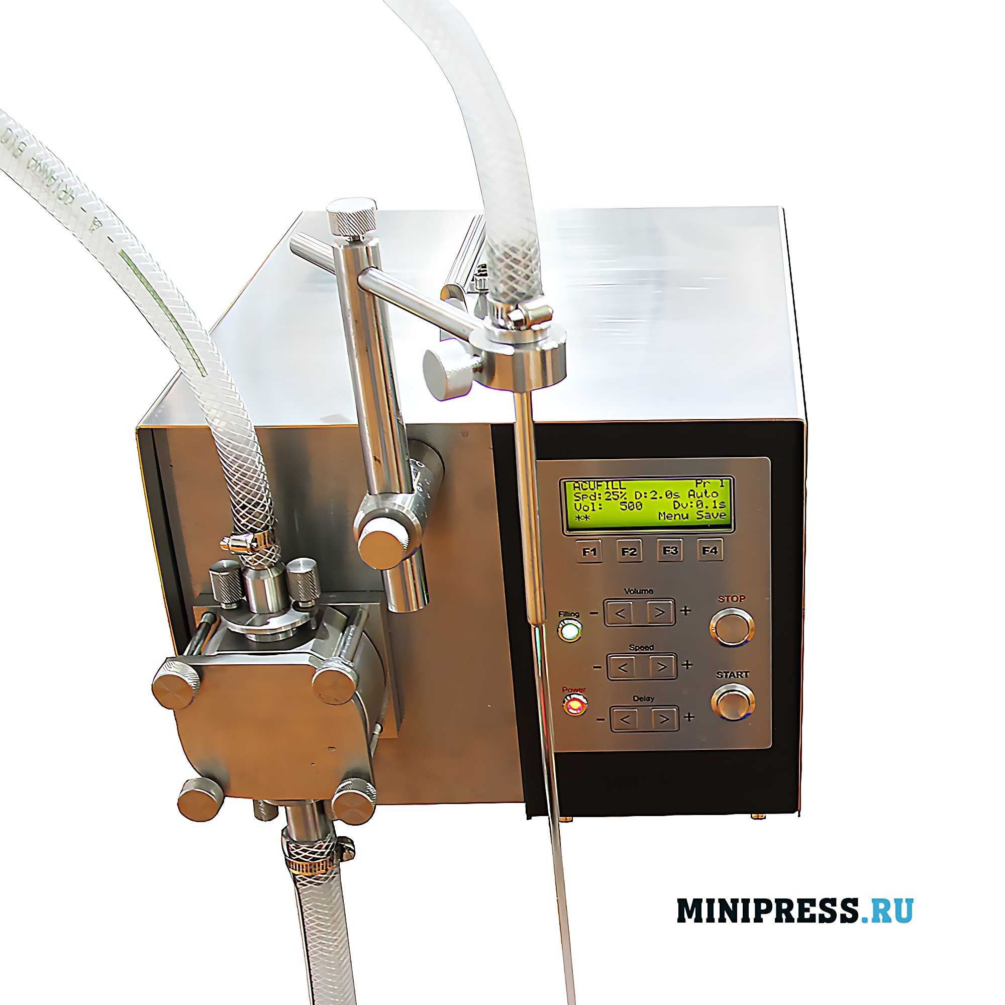 Tabletop liquid filling machine RM-01