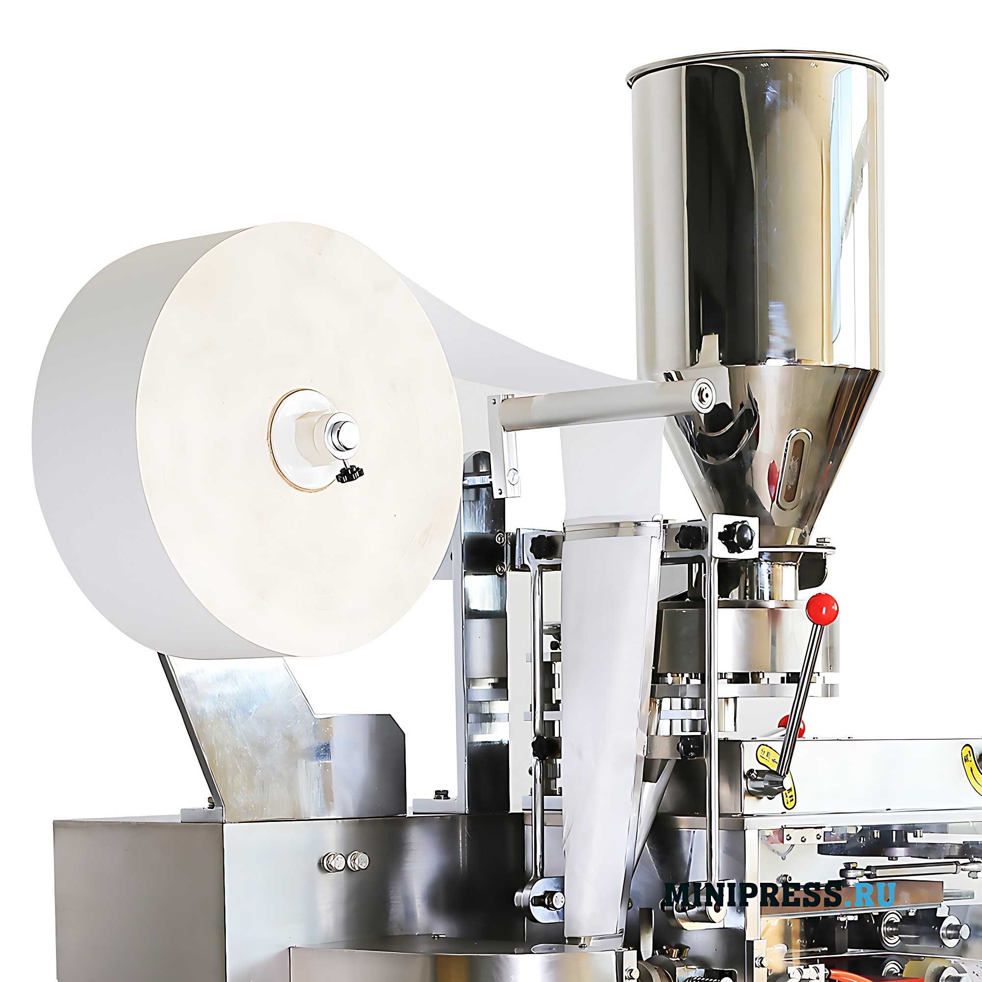 Tea bagging machine with thread and label TC-18