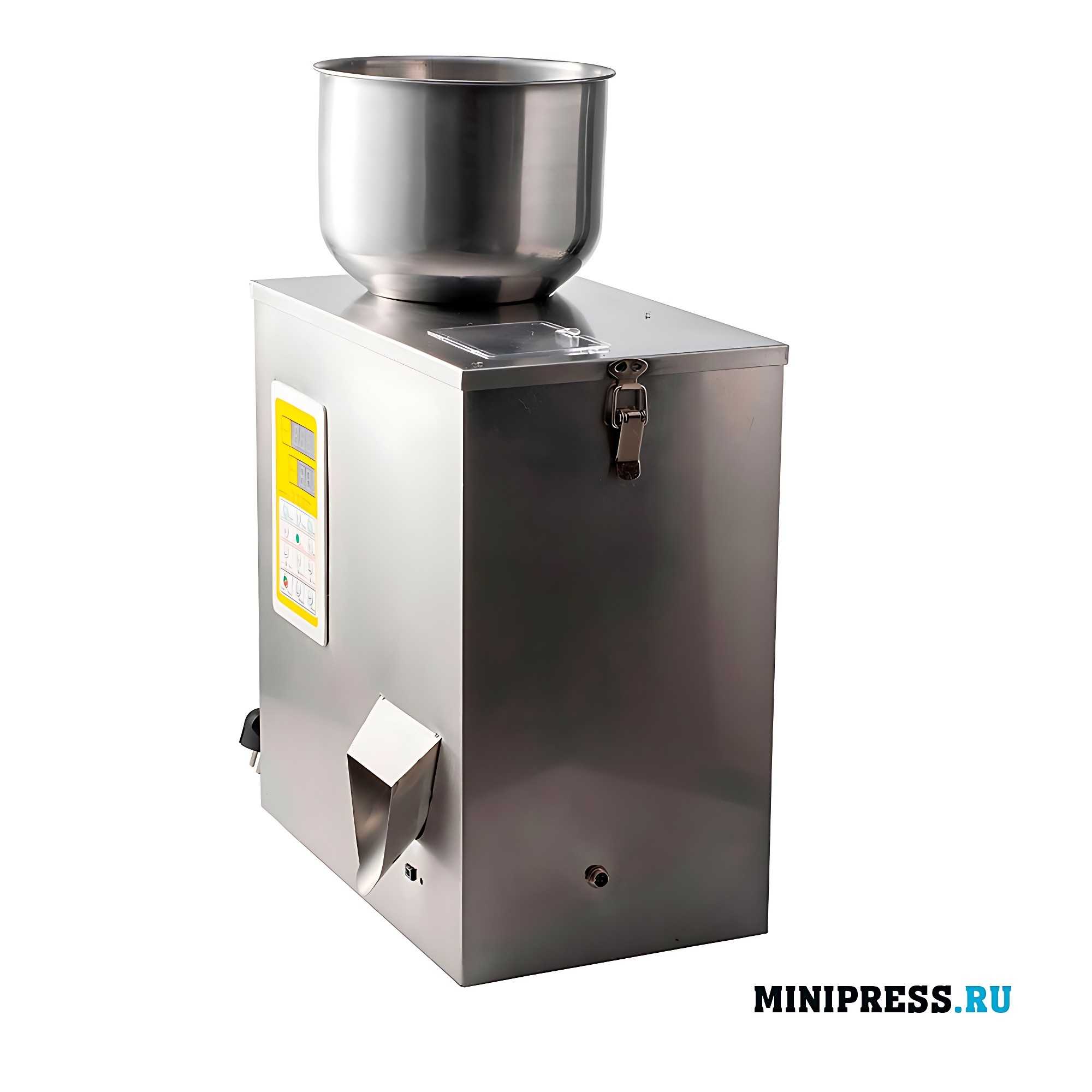 Vibrating dosing machine for bulk products DG-01