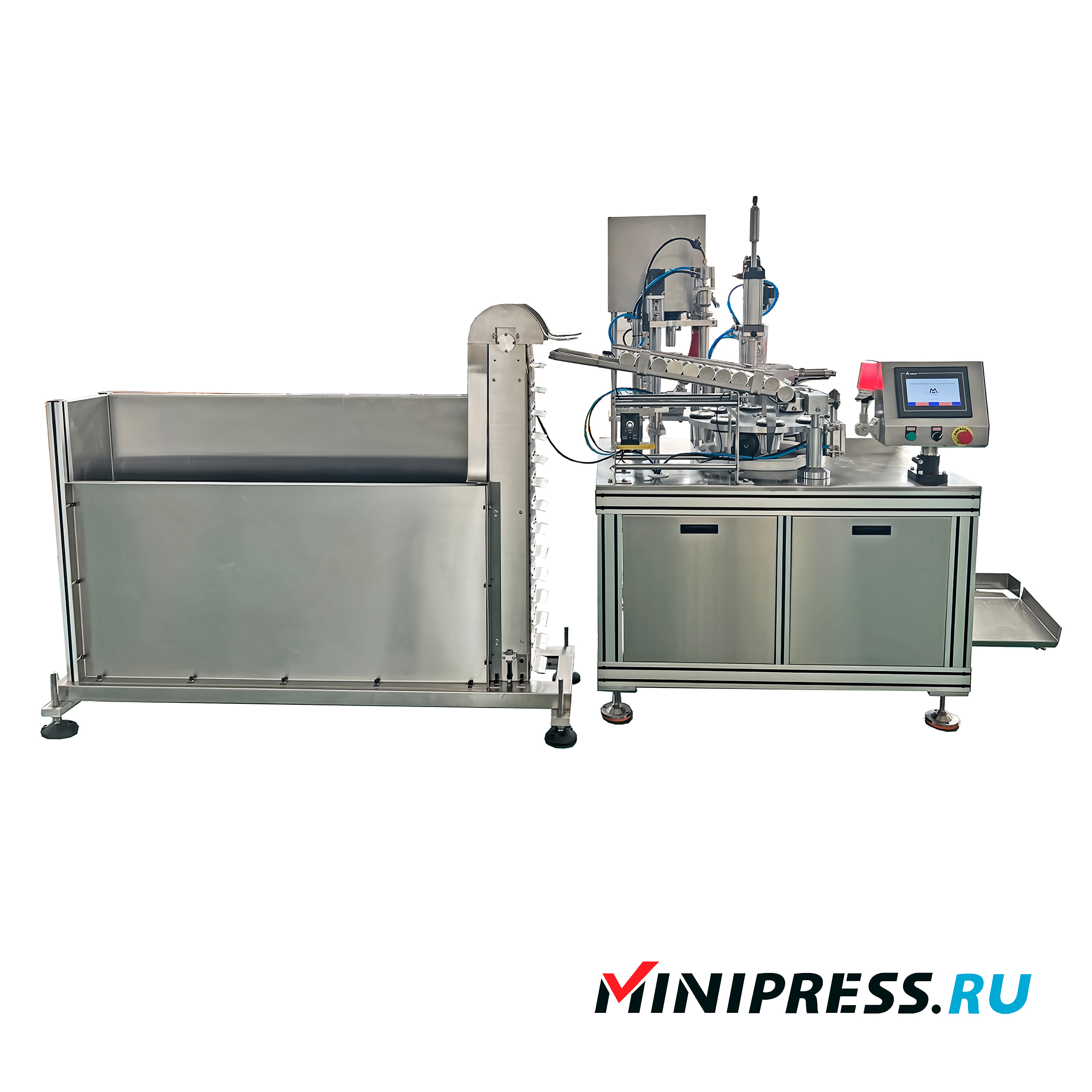 Automatische Linie zum Verpacken von Silikon- und Polyurethan-Dichtungsmitteln in Kunststofftuben MN-01