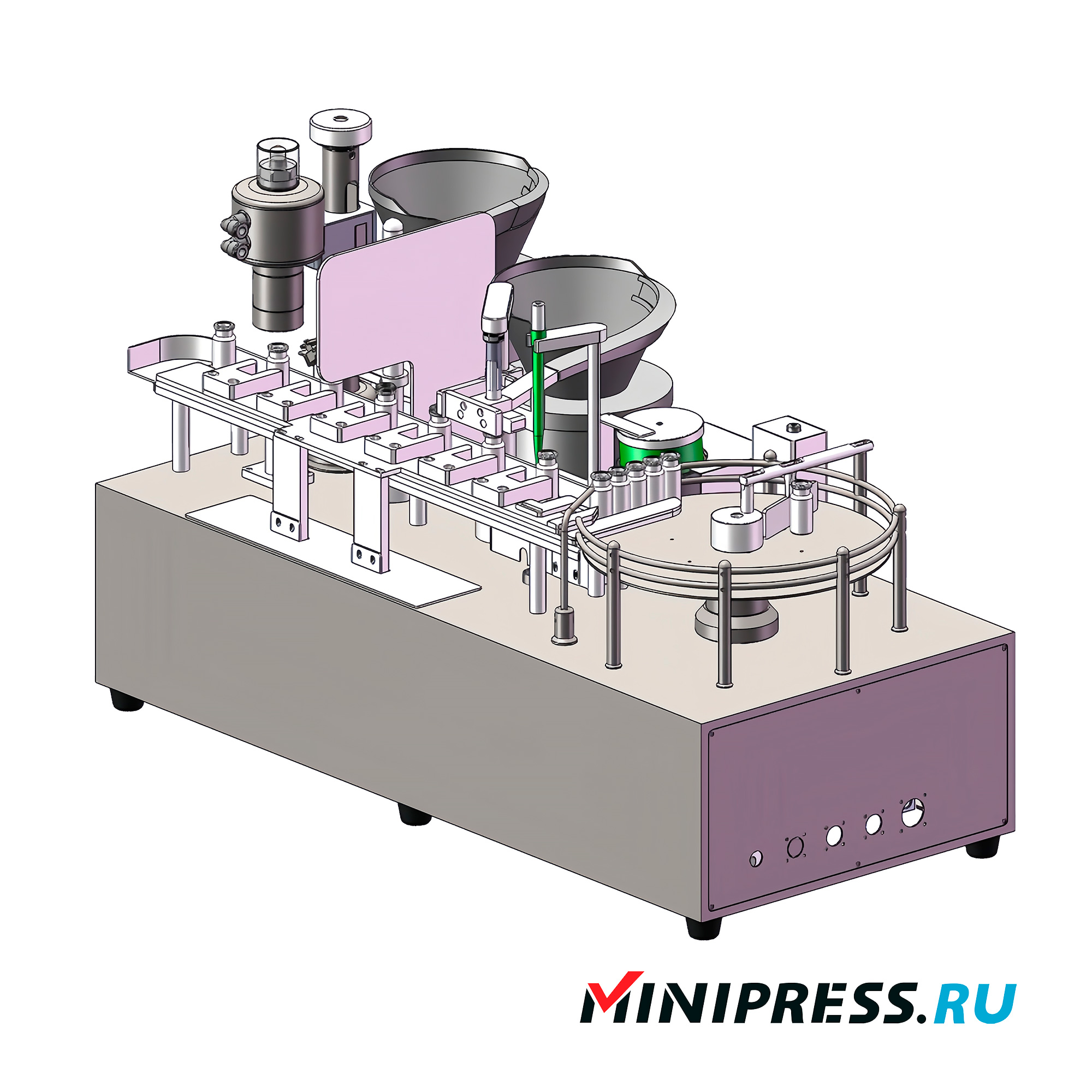 Automatische Tisch-Füll- und Verschließmaschine für Penicillinfläschchen SX-01