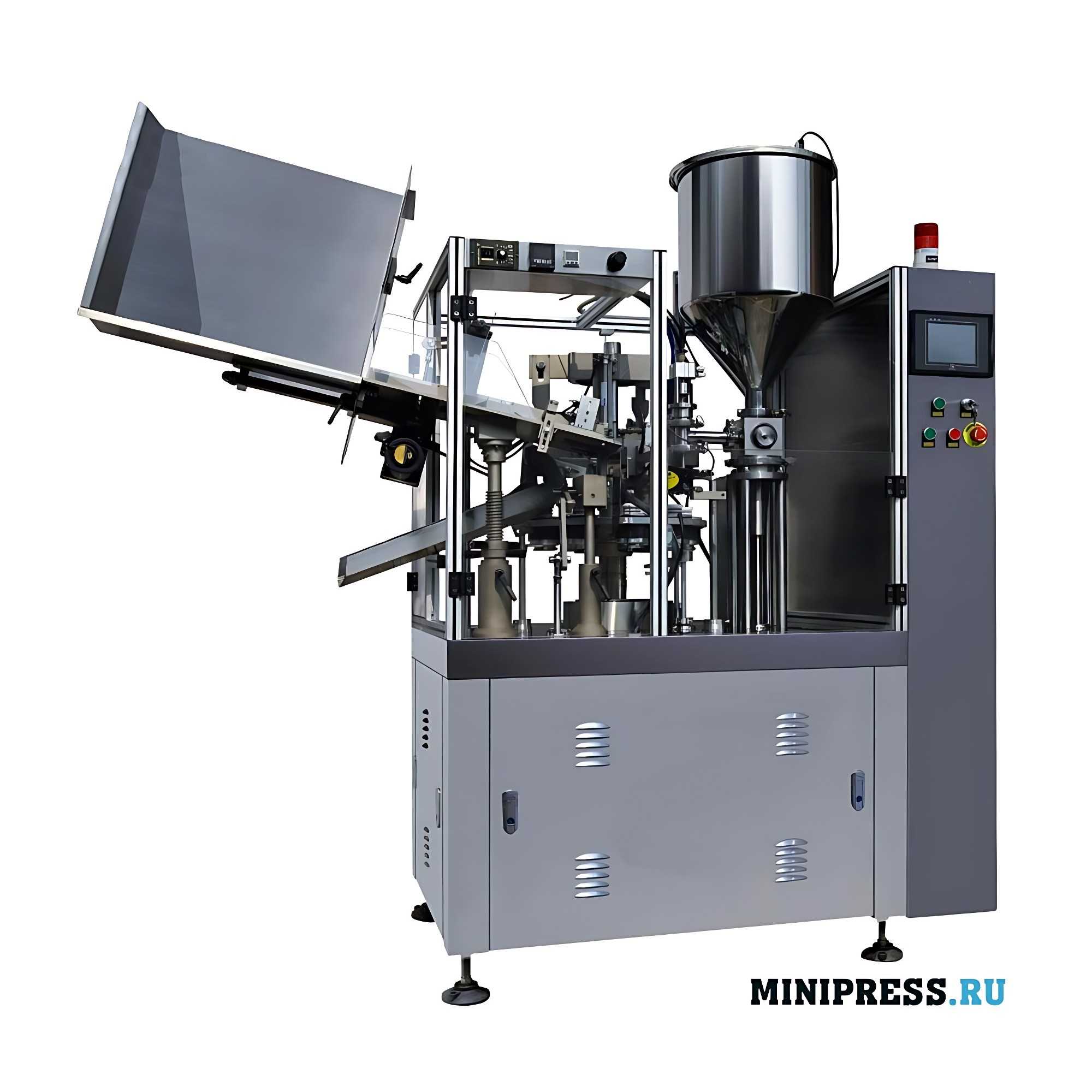 Automatische Tubenfüllmaschine für Kunststoff-/Laminat-/Metalltuben CIM 8F