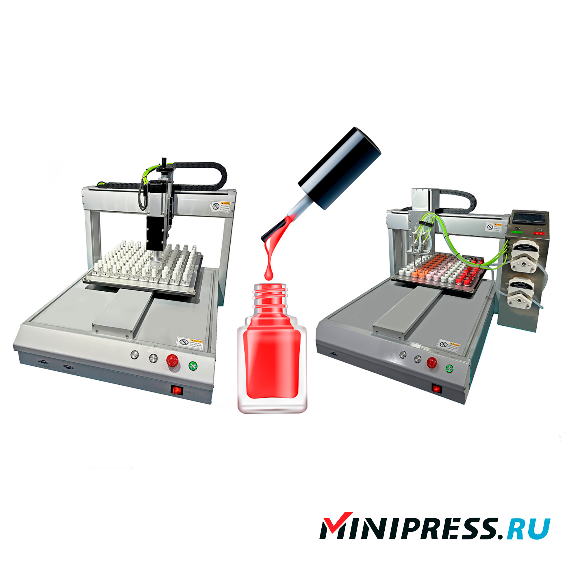 Roboter-Mini-Abfüll- und Verschließlinie für Gel-Nagellack QN-02