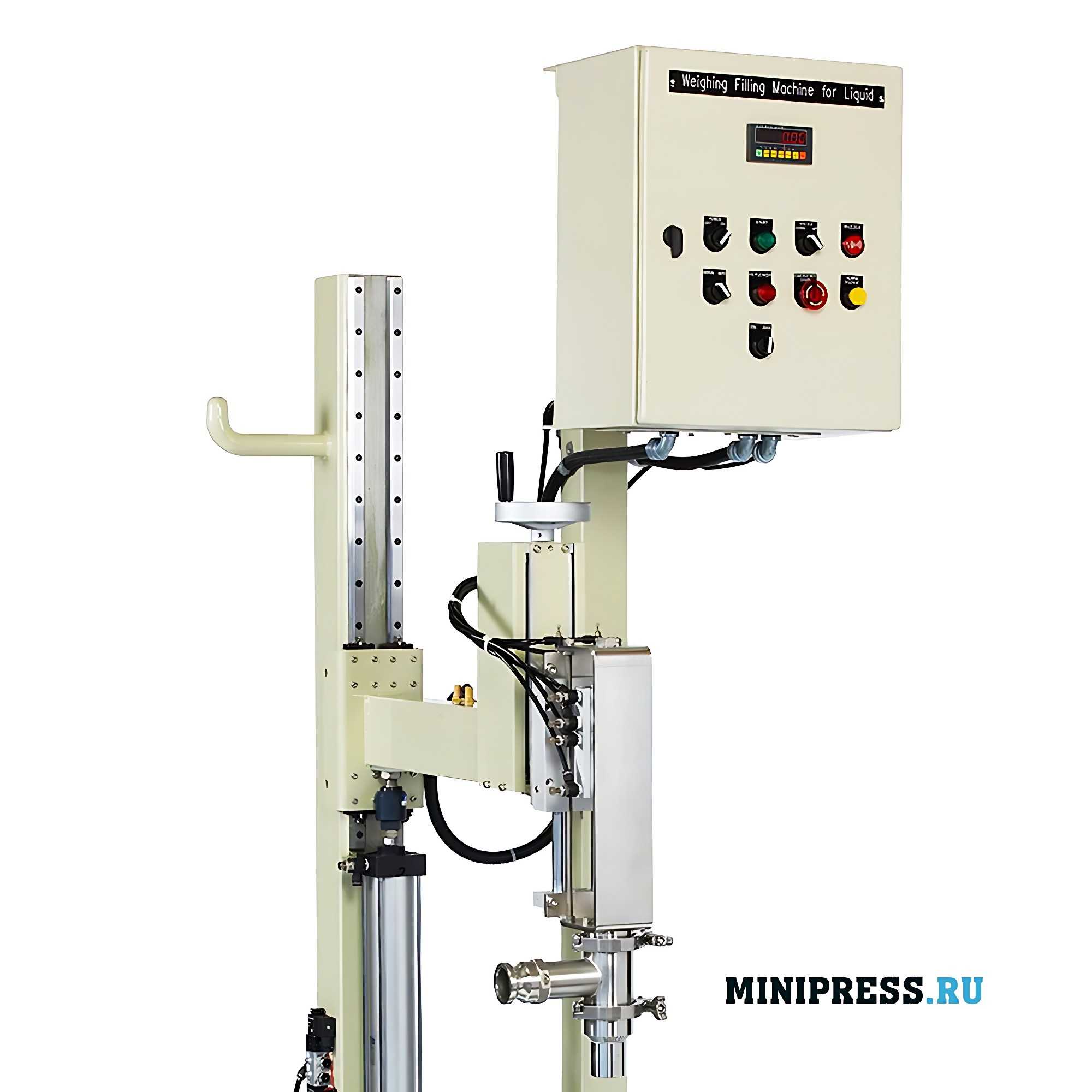 Semi-automatic drum filling machine DF-10